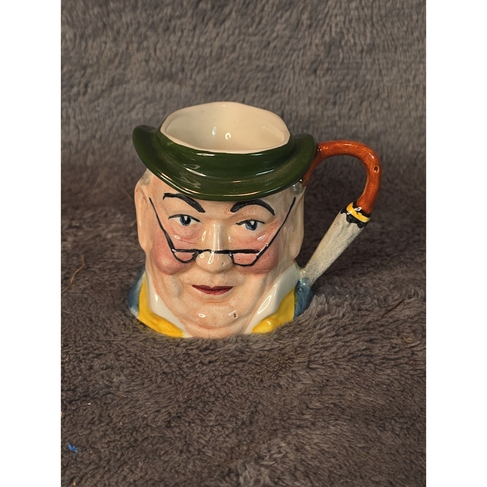 Vintage SylvaC Mr Pickwick Character Jug Staffordshire Ceramic Creamer 4433